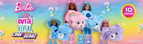 Care Bears Barbie Cutie Reveal Doll Mattel