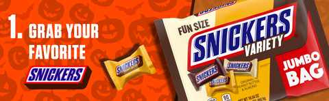 SNICKERS Almond, Peanut Butter & Original Fun Size Assorted Bulk Halloween  Candy Bar Variety Pack - 16.54oz