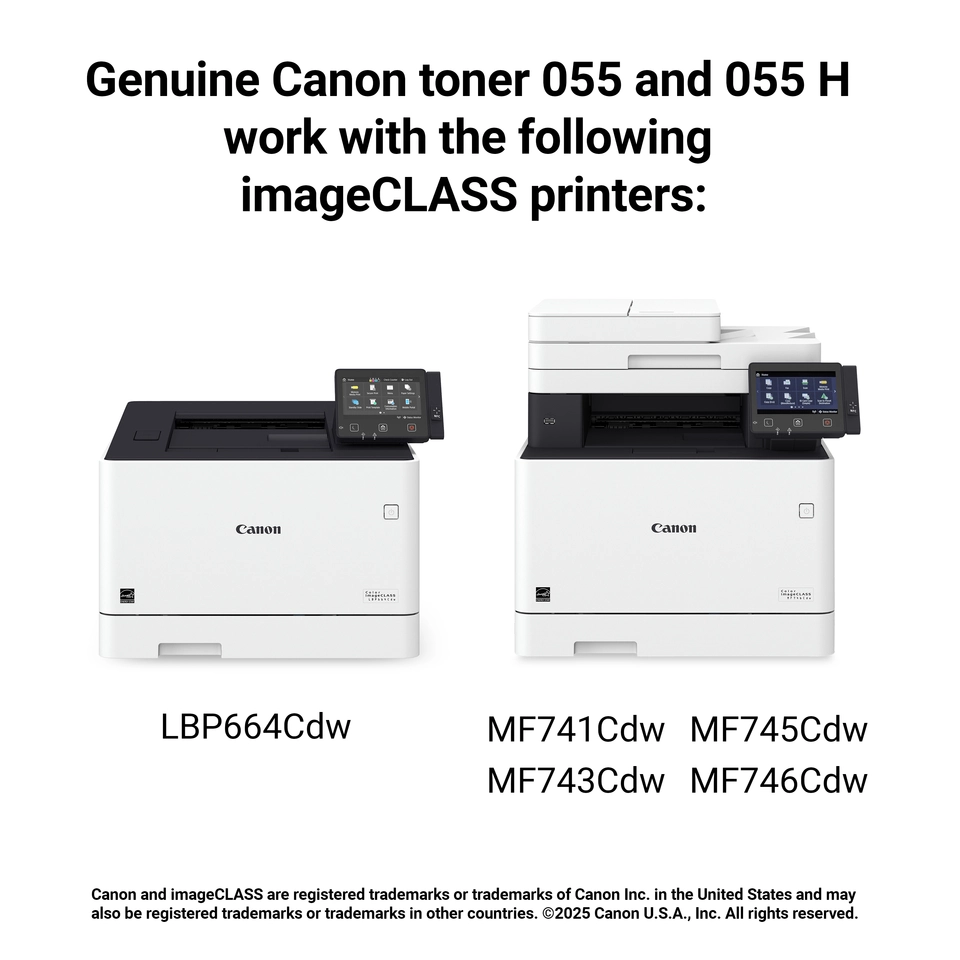 Canon 055 H XL High Yield Toner Cartridge Black 3020C001 - Best Buy