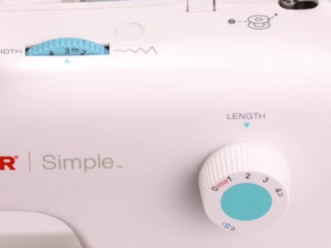  SINGER Simple 2263 - Máquina de coser de 23 puntadas, color  blanco : Arte y Manualidades