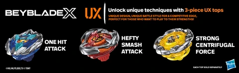 Beyblade X Chain Incendio 5-60HT and Arrow Wizard 4-60N Battling