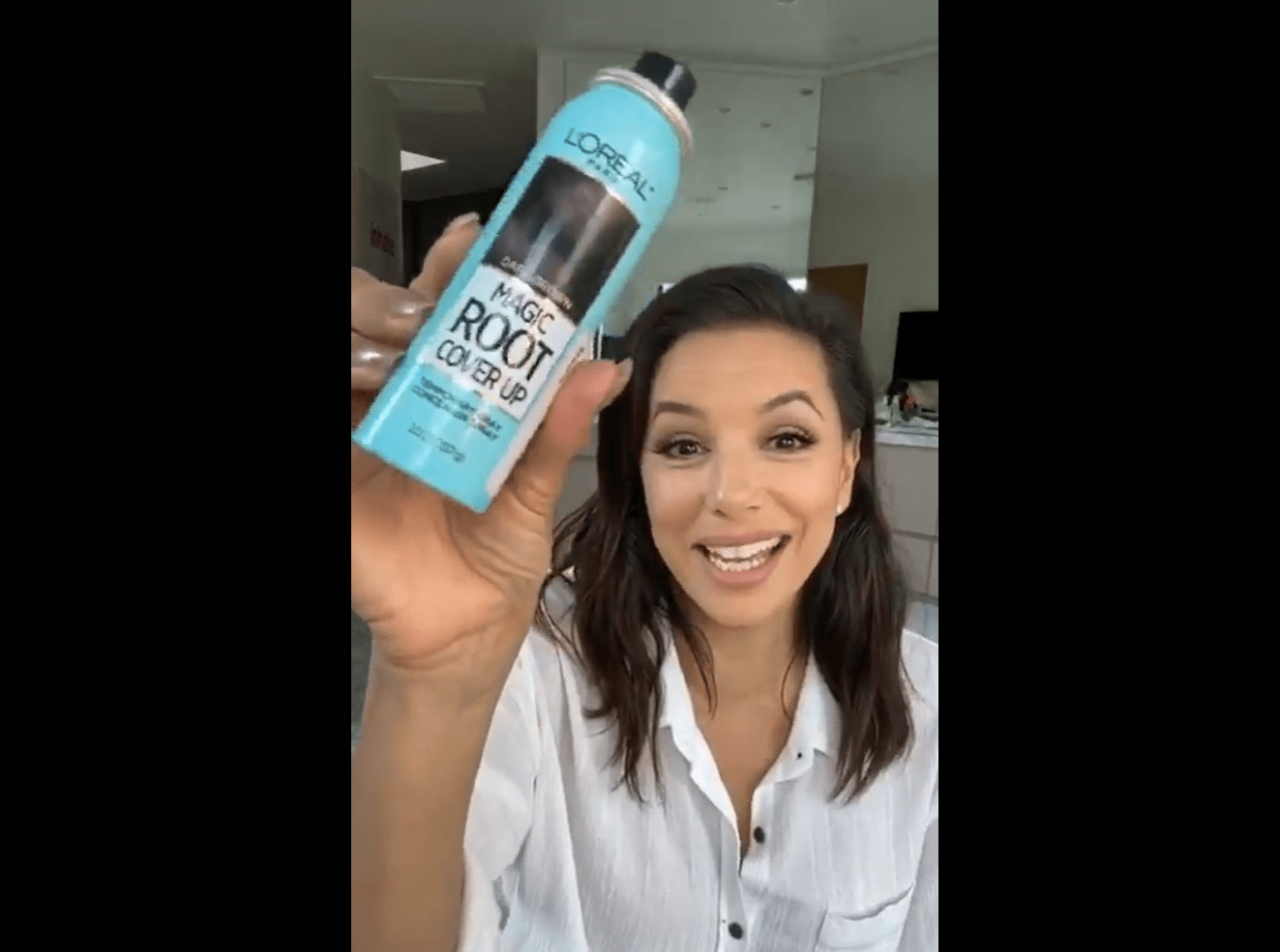 L Or Eacute Al Paris Magic Root Cover Up Gray Concealer Spray In Medium Brown Bed Bath Beyond