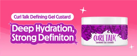 Curl Talk Defining Gel Custard