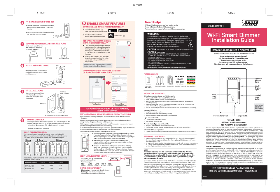 51 Feit Dimmer Wiring Diagram - Wiring Diagram Plan