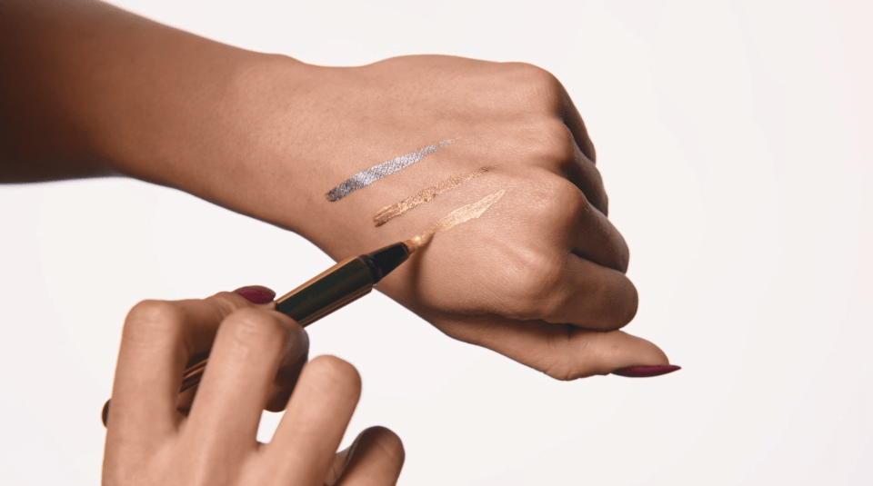 thumbnail video image 2 of Revlon So Fierce! Chrome Ink Liquid Eyeliner Pen, 904 Ultraviolet Foil, 2 of 15