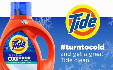 #turntocold and get a great Tide clean