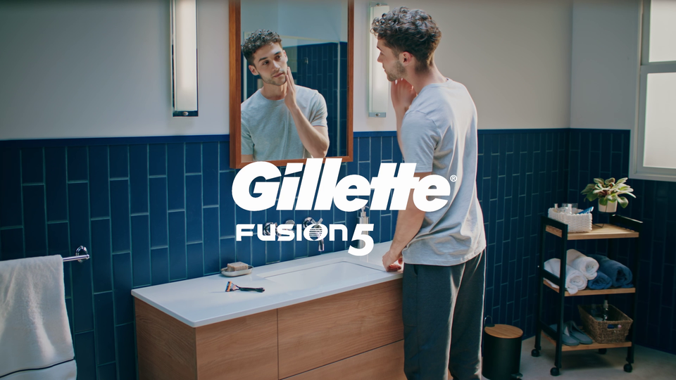 thumbnail video image 2 of Gillette Fusion5 Shaving Razor for Men, Razor Handle, 1 Refill, 2 of 10