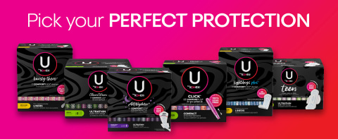 U by Kotex Click Compact Tampons, Super Plus, Unscented, 32 Count