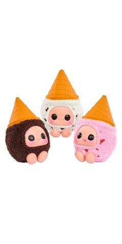 Hyojo ICEE Slushies Series Blind Box Peluche à collectionner Édition limitée 3 à collectionner Framboise bleue, cerise et cerise blanche Cadeau idéal pour tous les âges