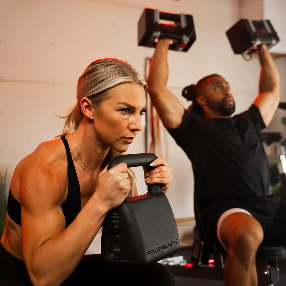 PowerBlock Elite EXP Stage 1 Adjustable Dumbbells | Dick's