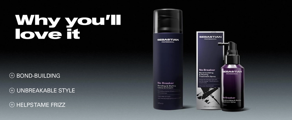 Sebastian NoBreaker bond-building and styling in one, helps tame frizz