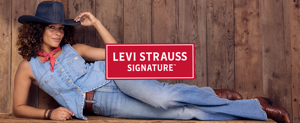 マインデニム Western HAT Levi Strauss Signature Women's Western Denim Hat, One Size