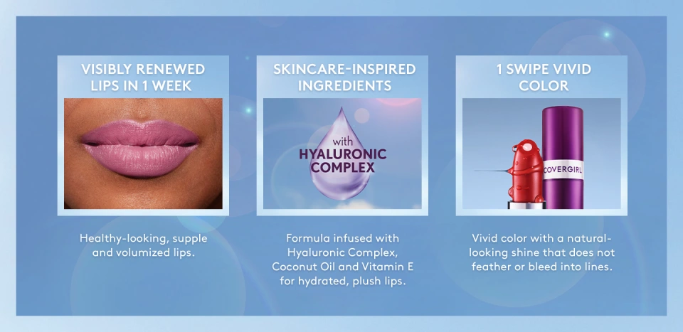 COVERGIRL Simply Ageless Lip Makeup Moisture Renew Core