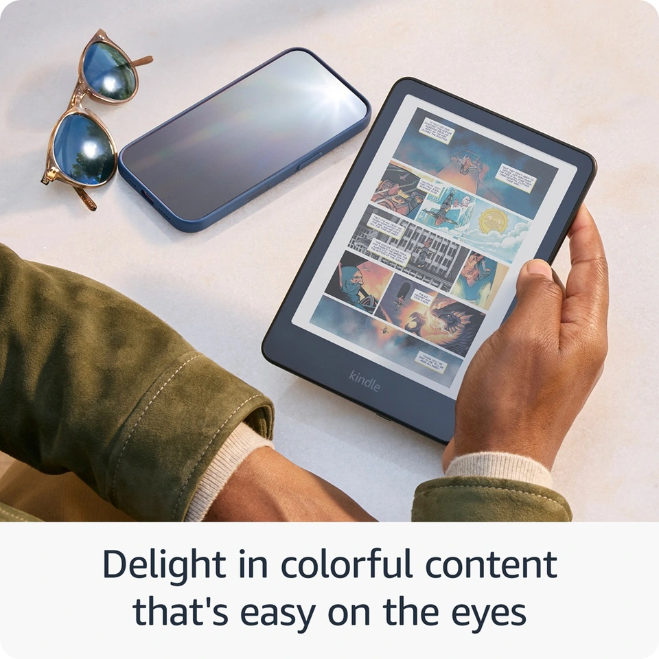 Amazon Kindle Colorsoft 16 GB – With color display and adjustable