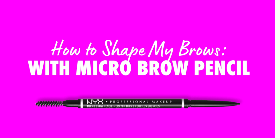 NYX Professional Makeup Micro, Pencil, Ash oz Brown, 0.003 Vegan Eyebrow