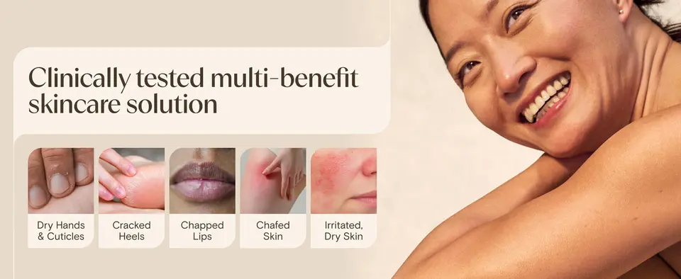 Aveeno skin relief healing ointment for dry skin, moisturizing lotion, for men and women