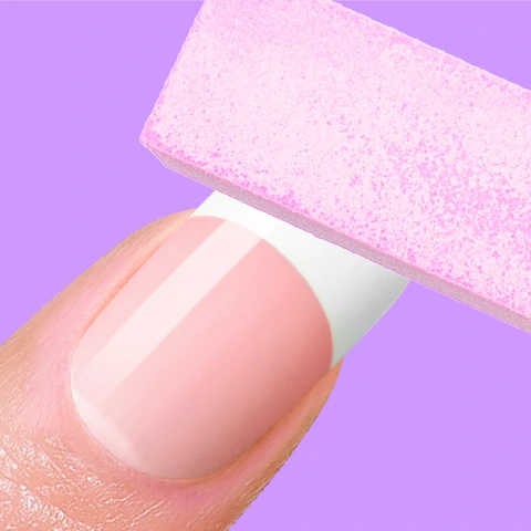 4. Use buff block to smooth and finish.