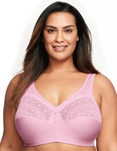 Exclare Women's Full Coverage Plus Size Comfort Double Support