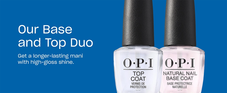 use with OPI base and top coat duo