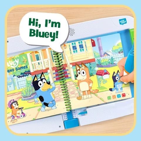 LeapStart Bluey Fun and Games Activity Book - English