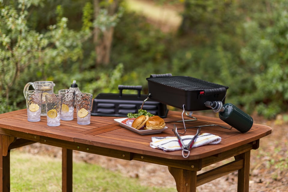 Char Broil 190 Deluxe Portable Liquid Propane LP Gas Grill