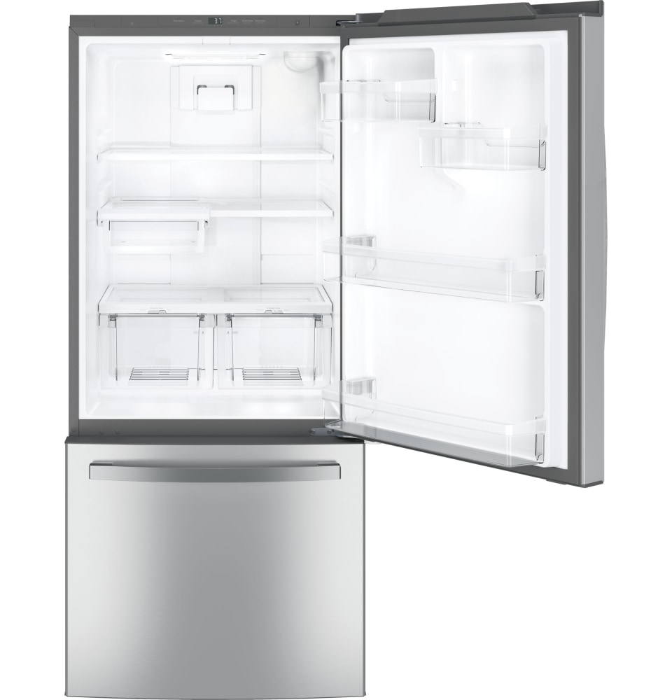 Slate style from this affordable GE refrigerator (pictures) - CNET