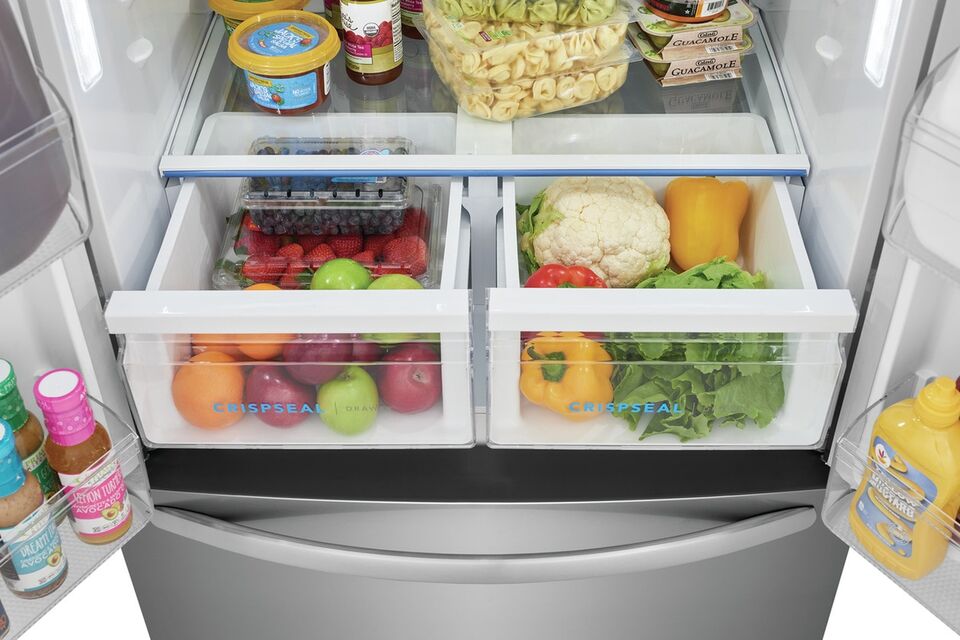 thumbnail video image 2 of Frigidaire FRFG1723AV 18 Cu. Ft. Counter-Depth French Door Refrigerator, Stainless Steel, 2 of 6