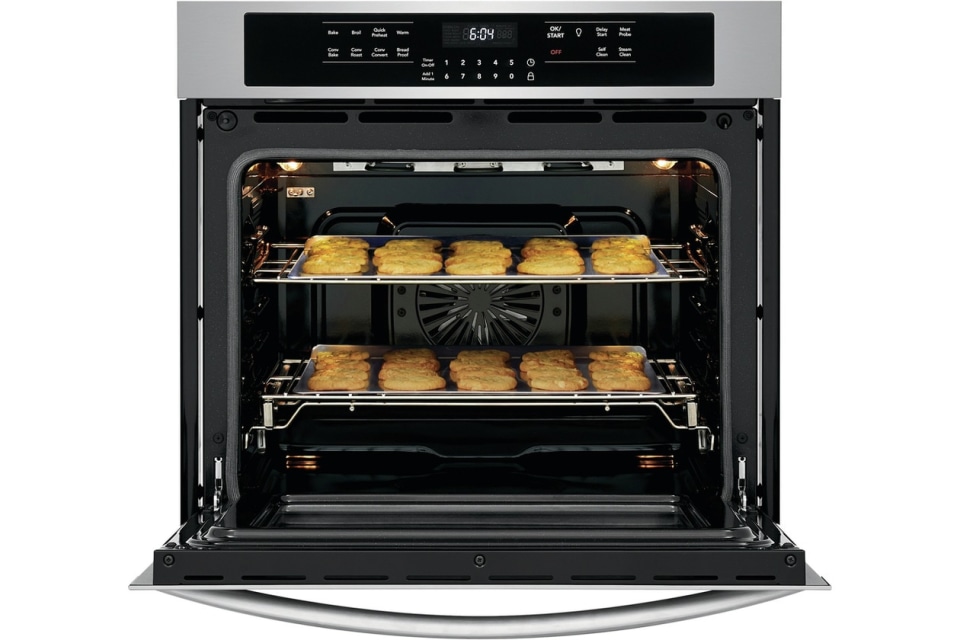 thumbnail video image 2 of Frigidaire Gallery FGEW2766UF 27 inch Stainless Single Electric Wall Oven, 2 of 9