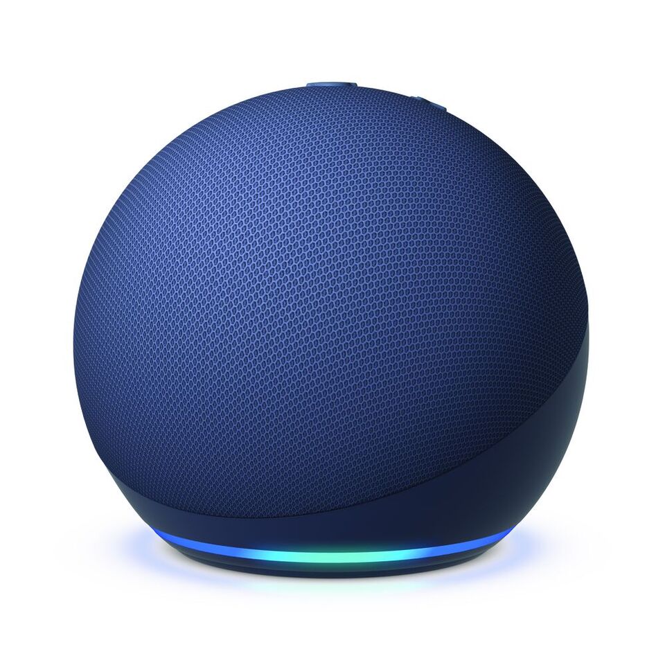 Echo Dot (5th Gen) | Smart speaker with Bigger sound, Motion  Detection, Temperature Sensor, Alexa and Bluetooth| White