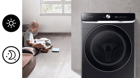 Quiet washing anytime, any place - Vibration Reduction Technology+