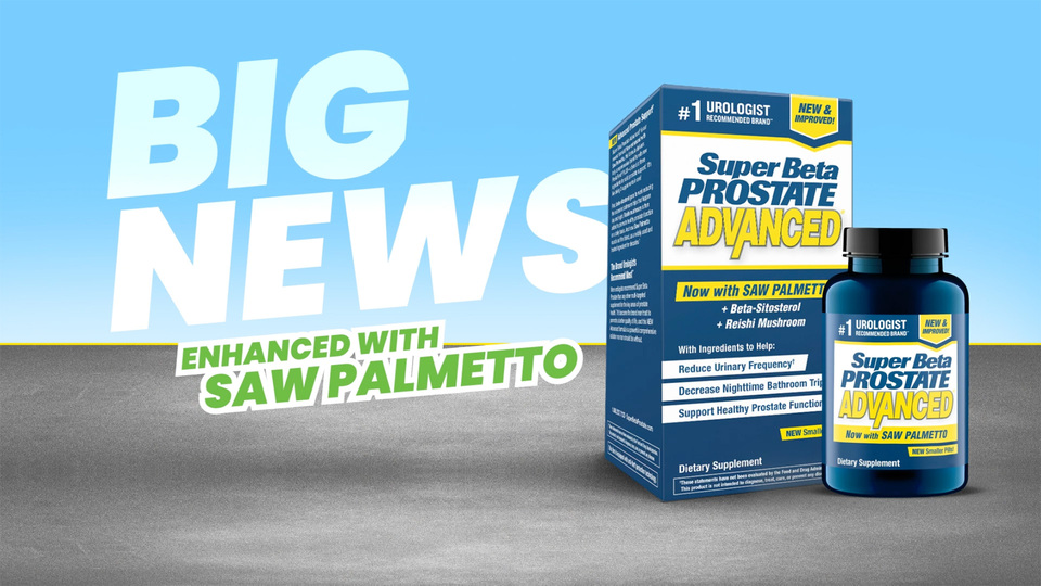thumbnail video image 3 of Super Beta Prostate Advanced + Saw Palmetto & Beta Sitosterol, Men's Health, 60 Caplets, 3 of 13