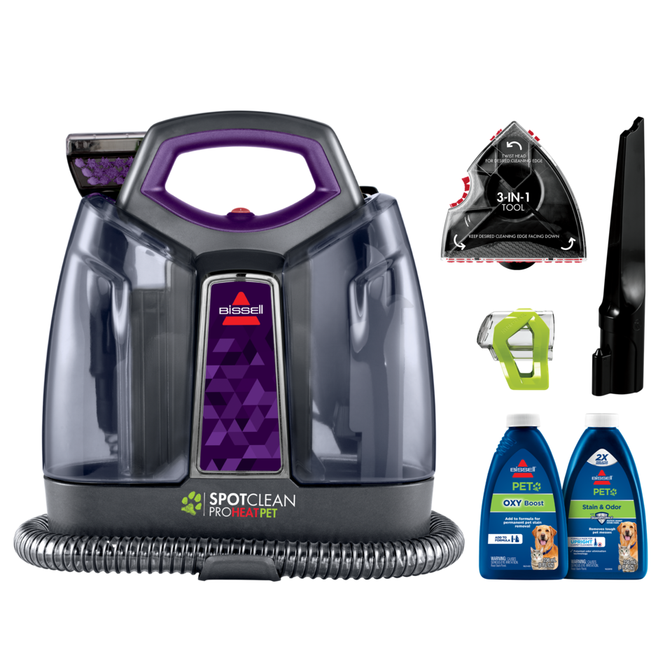 HOW TO USE BISSELL SPOTCLEAN PORTABLE SPOTCLEANER