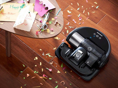 Samsung POWERbot R9000 Auto Charging Robotic Vacuum in the Robotic Vacuums  department at Lowes.com