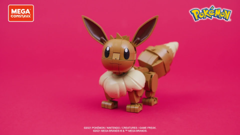 Pokémon Eevee Evolution Family Dolls, Battle Feature, Original