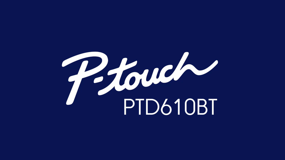 thumbnail video image 2 of Brother P-touch Business Professional Connected Label Maker PT-D610BTVP with Bluetooth® Connectivity, includes carry case and 4m Black Print on Clear Sample Label Tape ~1/2” (12mm)., 2 of 11