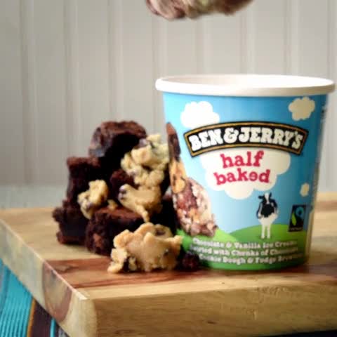thumbnail video image 2 of Ben & Jerry's Americone Dream Vanilla Ice Cream Pint, 16 fl oz, 2 of 9
