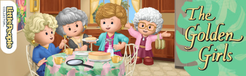 The Golden Girls by Little People Collector Set, Not Mint