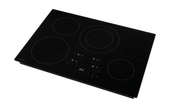 30 in. width Induction Cooktop, European Black Mirror Finish Made with  Premium SCHOTT Glass (SDH3042DB)