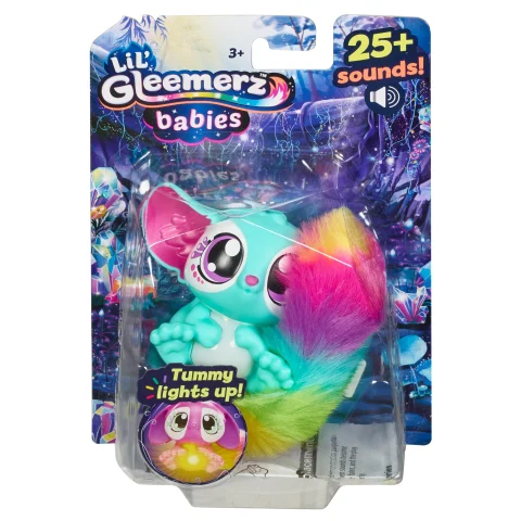 Lil'Gleemerz Babies Aqua Blue Mini Interactive Toy with