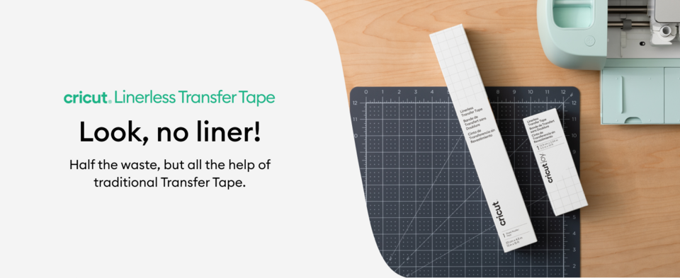 Cricut Linerless Transfer Tape - 75ft - Easy To Use