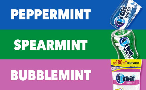 Wrigley's Freedent Spearmint Chewing Gum - 5 Stick Pack (Pack of 8)