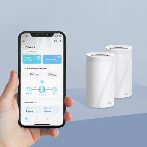 TP Link Deco 7 Elite BE22000 Tri Band Wi Fi 7 Whole Home Mesh