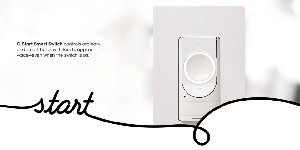 C By Ge 4 Wire Smart Switch Motion Sensing And Dimmer 1 Pack