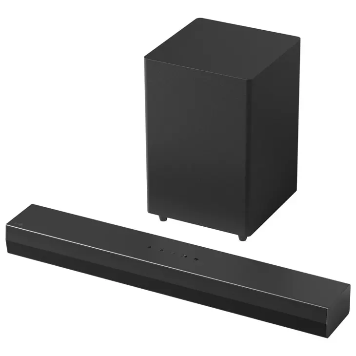 LG - 2.1-Channel S35A Soundbar with Wireless Subwoofer, Dolby Audio and WOW Orchestra  thumb 2