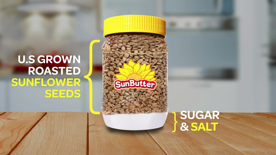 thumbnail video image 2 of SunButter Original Sunflower Seed Butter 16 oz Jar, 2 of 8