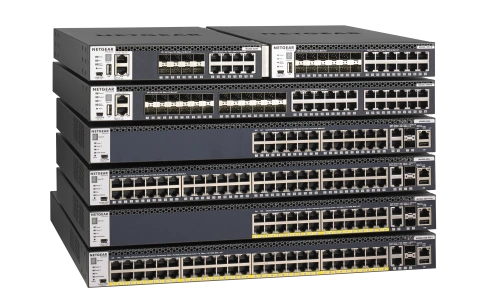 Netgear 24 Ethernet Ports Managed Switch, 10 Gbps, Black