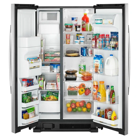 Amana Full Size 36-inch Side-by-Side Refrigerator ASI2575GRS