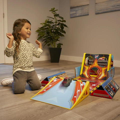 Little Tikes My First Cars Crazy Fast 4-in-1 Dunk'n, Stunt'n, Game