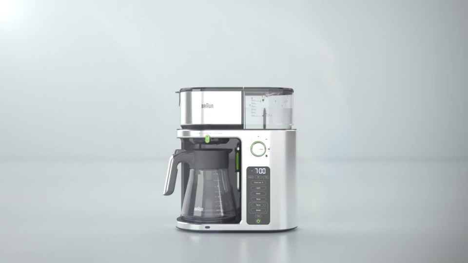Braun MultiServe Coffee Machine + Hot Water, , SCA Certified, Stainless  Steel