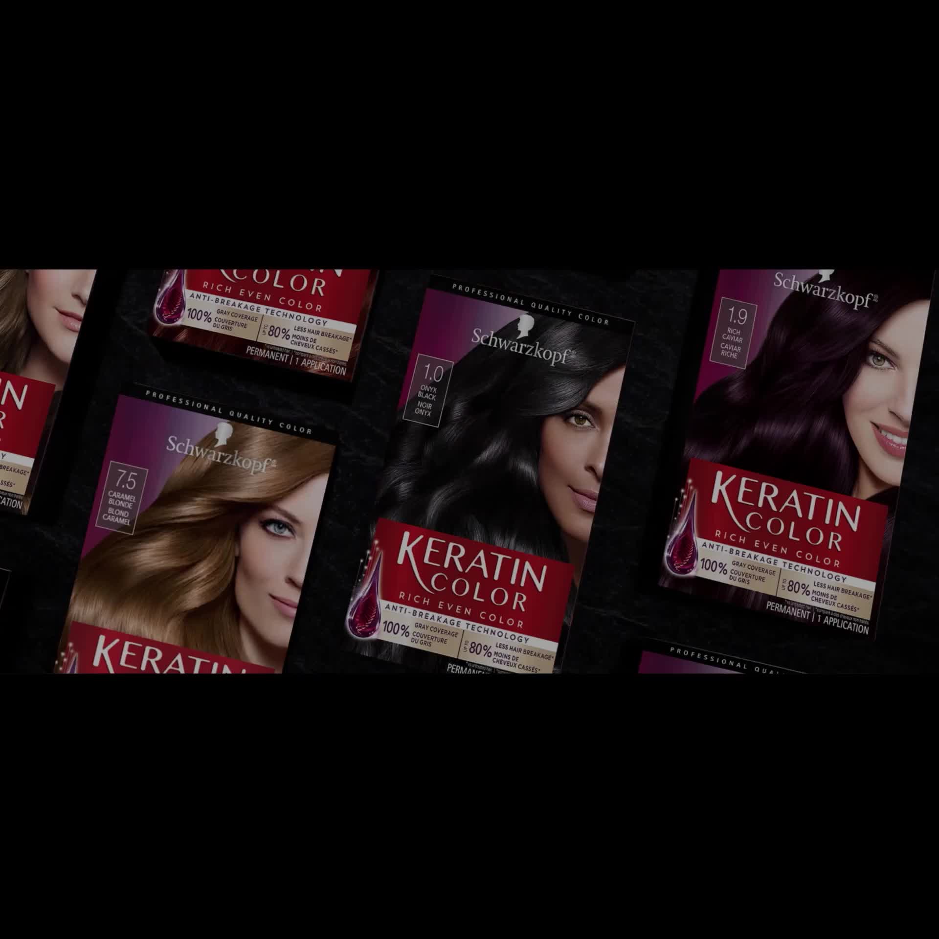 Schwarzkopf Keratin Hair Color, Berry Brown 5.3, 2.03 Ounce - Newegg.com